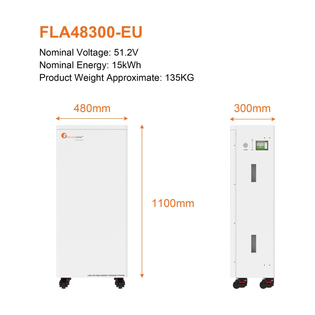 Lithium-ionbatterij voor thuisgebruik