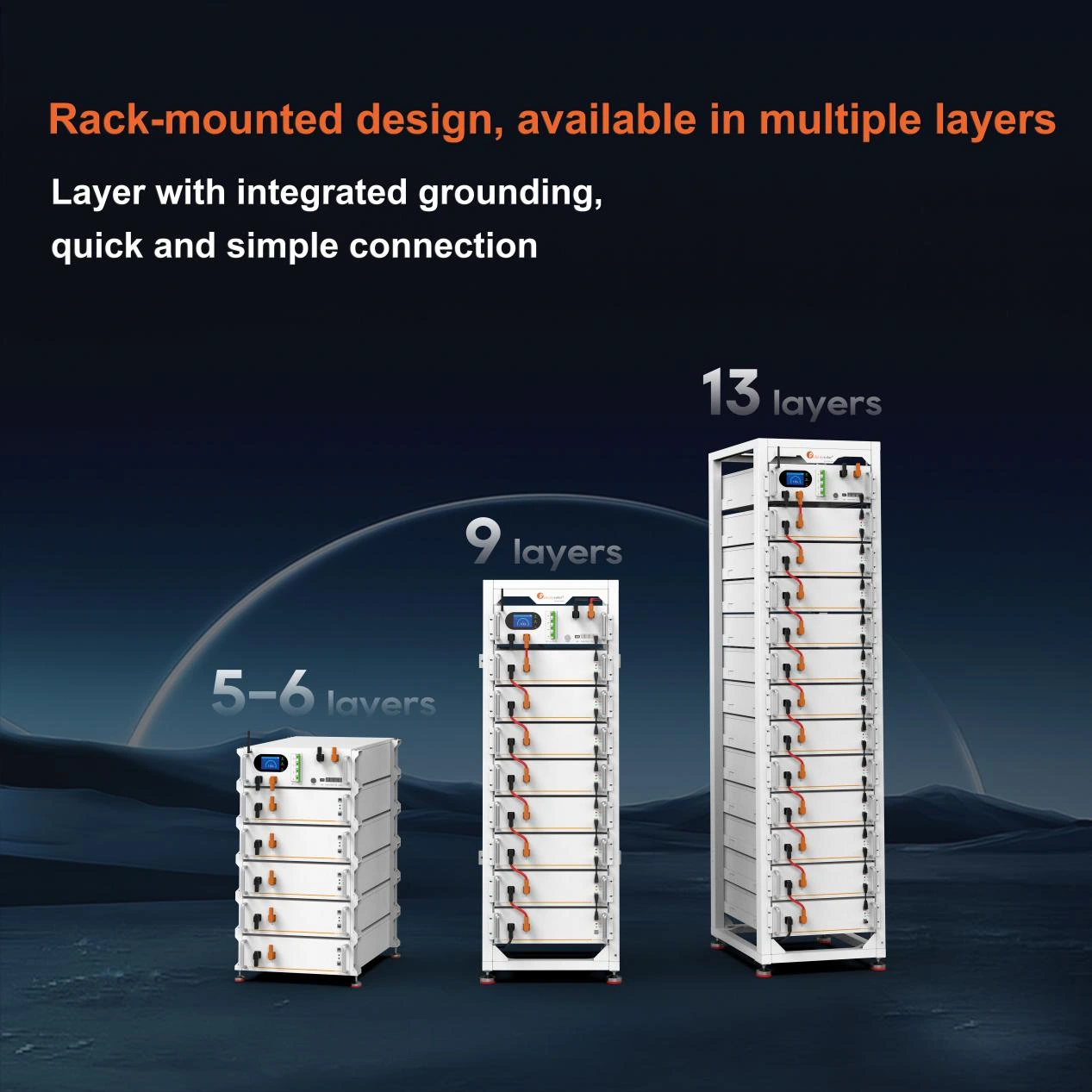 Stackable Lithium Batteries